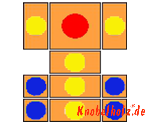 Khun Pan Startvariante mit 101 Schritten samena wooden puzzle