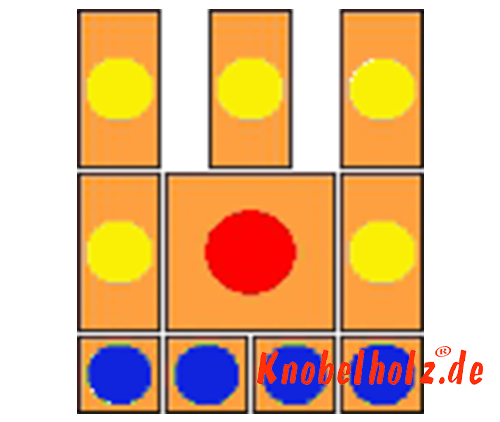 Khun Pan Sliding Game Start variant with 7 steps Khun Pan Sliding Game Start variant with 7 steps