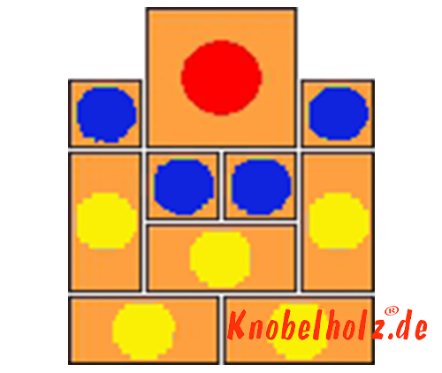 Khun Pan Sliding Game Start variant with 93 steps samena wooden puzzle Khun Pan Sliding Game Start variant with 93 steps samena wooden puzzle