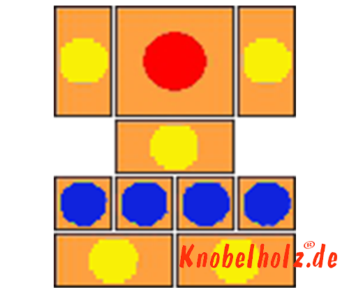 Khun Pan Sliding Game Start variant with 94 steps samena wooden puzzle Khun Pan Sliding Game Start variant with 94 steps samena wooden puzzle