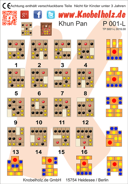 Solution Khun Pan jeu de diapositives en bois pour impression et en téléchargement Solution Khun Pan jeu de diapositives en bois pour impression et en téléchargement