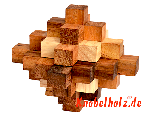 Soluzioni per puzzle di legno 3D da Samanea