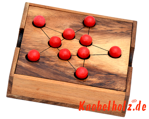 Istruzioni di gioco e le regole per i giochi di strategia di legno Samanea