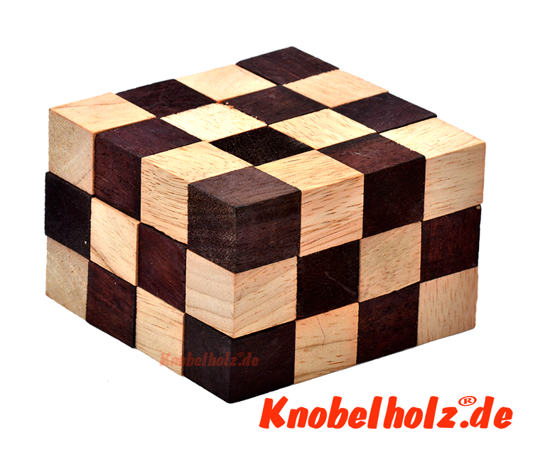 snake cube cube de serpent double boucle le nouveau puzzle schlangenwürfel als 3x4x4