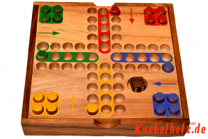 Center Karo Center Square Legespiel Holz Puzzle Knobel IQ-Spiel