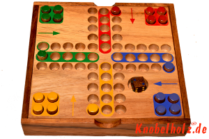 knobelholz.de Strategie Spiele, Würfelspiele aus Samanea Holz wie Pig Hole, Schweinchenspiel, Ajongoo, Kalaha, Steinchenspiel, 6 und nach Haus,  Domino, Triomino, Tock, Mancala aus Monkey Pod