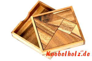 Chinesisches Puzzle Tangram mit über 1200 Möglichkeiten..bringt Fantasie und Vorstellungskraft auf 100%