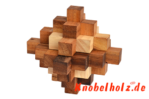 Crystal Snake Cube large Transformer Puzzle  1 Spieler mit Maßen 13,0 x 13,0 x 13,0 cm , japanese crystal cube brain teaser