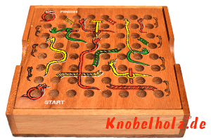 Schlange Leiter  Würfelspiel für Kinder und Erwachsene der Würfelspass für mehrere Spieler