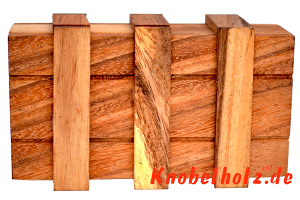 Secret Box double Magic Gift Holzbox mit 2 Geschenkboxen in einer gift wooden box monkey pod