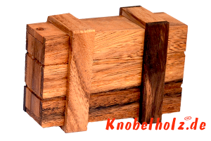 Secret Box small Magic Gift Holzbox Geschenkbox save Moneybox wood monkey pod