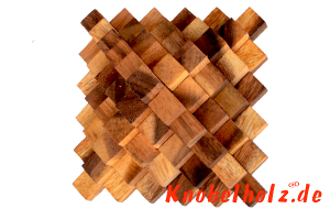 Crystal Cube mit 51 extra large Teilen ein Wahnsinns Puzzle von knobelholz für Dich zum probieren